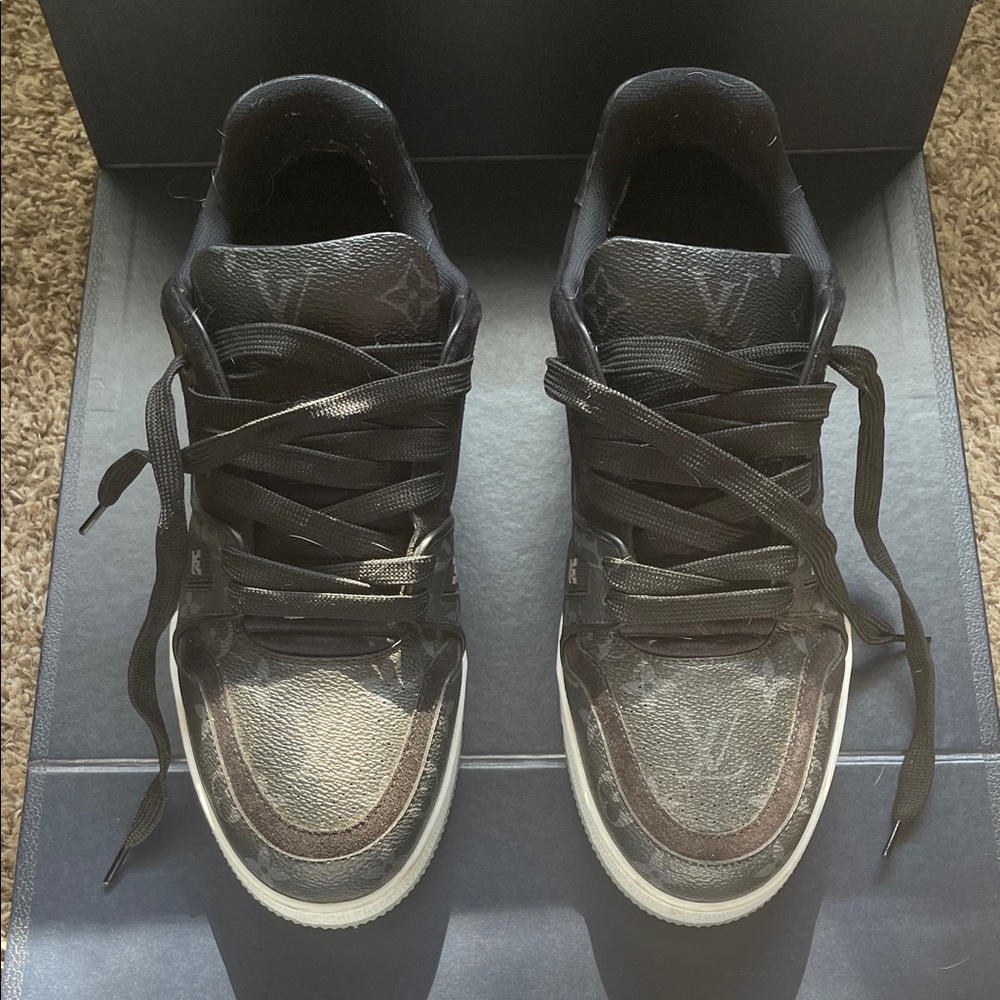 Louis Vuitton Black Sneakers Stylish Comfort